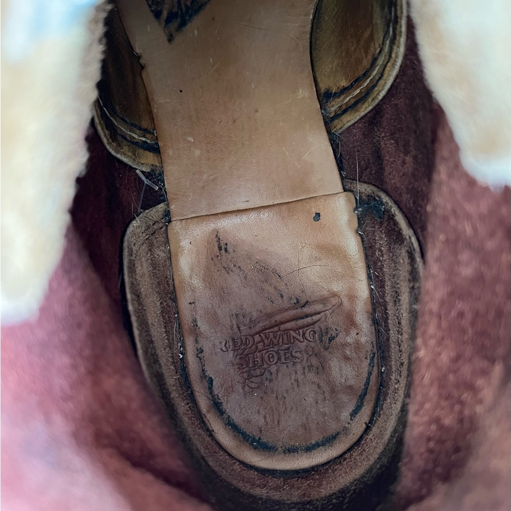 Red Wing red Beckman boots - Picture 5 of 8